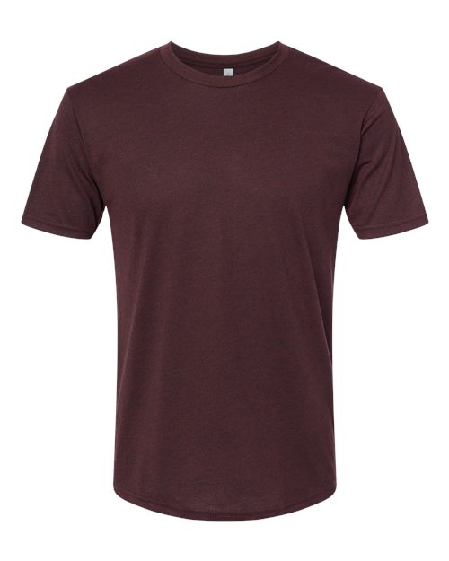 Unisex Triblend T-Shirt - Cardinal Black Front