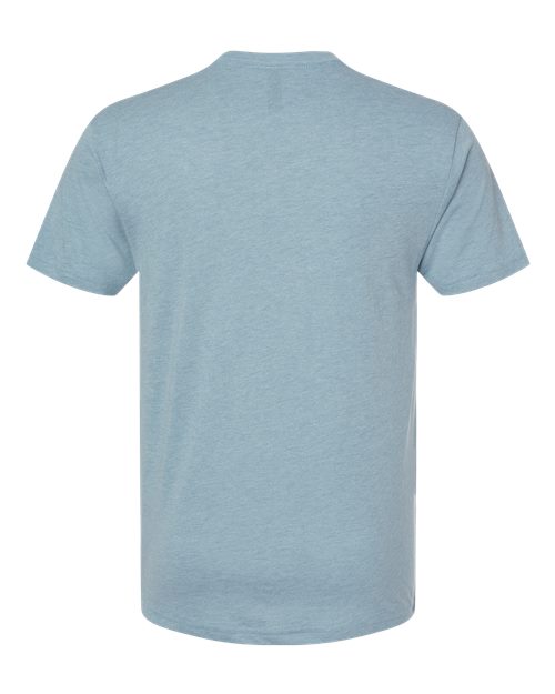 Unisex Triblend T-Shirt - Vintage Stonewash Denim Back