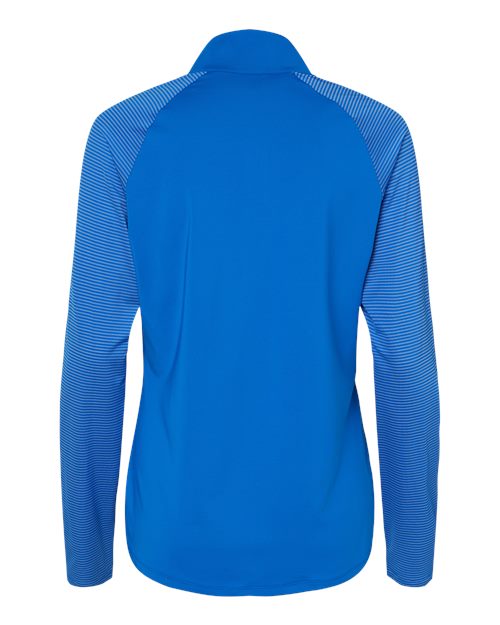 Women's Ultimate365 Lightweight Raglan Quarter-Zip Pullover - Glory Blue Back