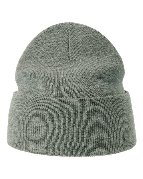 Sustainable Beanie - Light Grey Front
