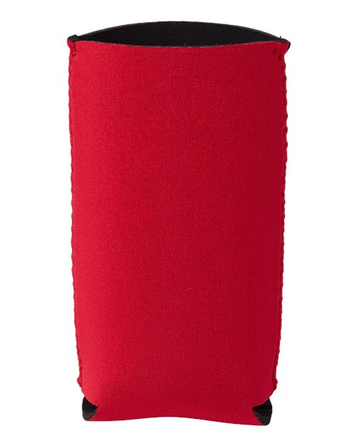 12 oz. Neoprene Slim Can and Bottle Holder - Red Back