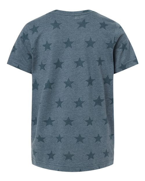 Code Five Youth Star Print Tee - Back