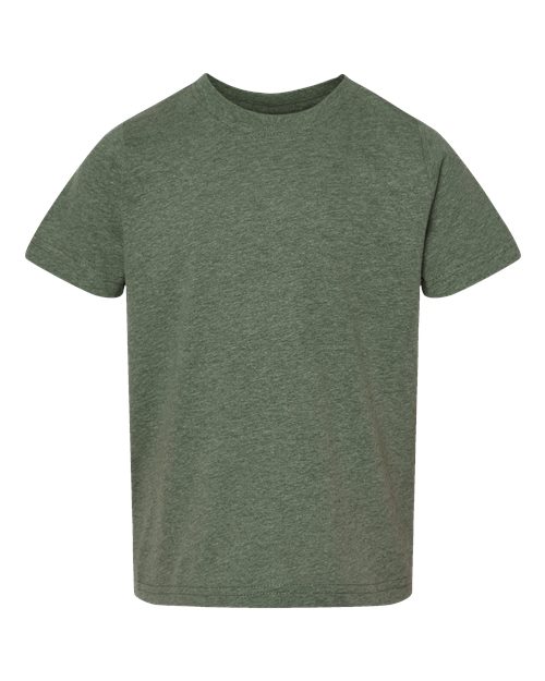 Toddler Fine Jersey Tee - Bamboo Blackout Front