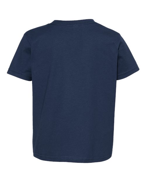 Toddler Fine Jersey Tee - Denim Back