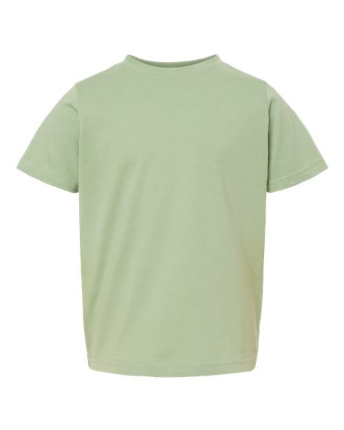 Toddler Fine Jersey Tee - Sage Front