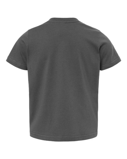 Toddler Fine Jersey Tee - Slate Back