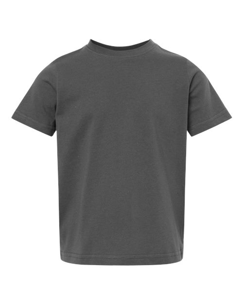 Toddler Fine Jersey Tee - Slate Front