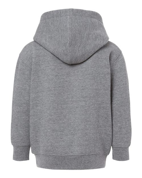 Toddler Pullover Fleece Hoodie - Granite Heather Back
