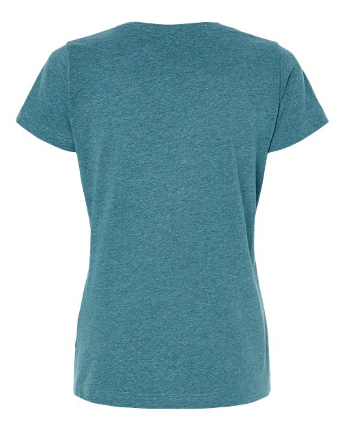 Women's Fine Jersey Tee - Surf Blackout Back