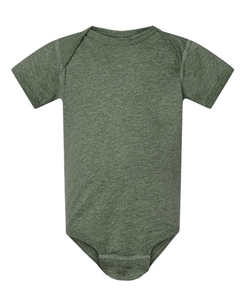 Infant Fine Jersey Bodysuit - Bamboo Blackout Front