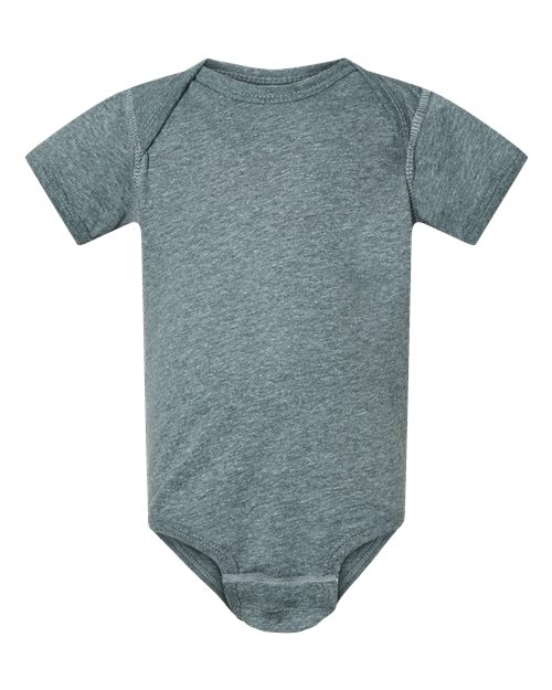 Infant Fine Jersey Bodysuit - Ice Blackout Front