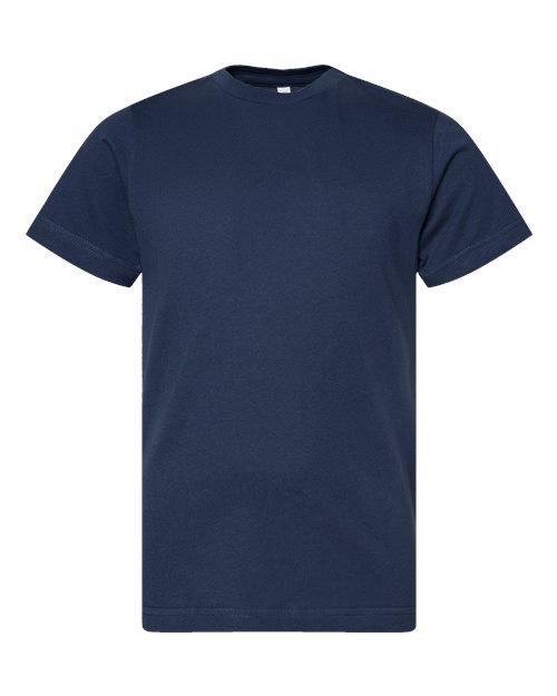 Youth Fine Jersey Tee - Denim Front