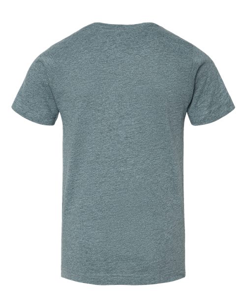 Youth Fine Jersey Tee - Ice Blackout Back
