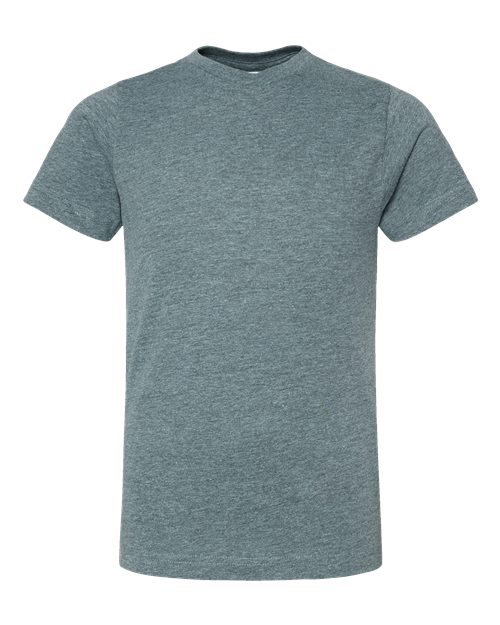 Youth Fine Jersey Tee - Ice Blackout Front