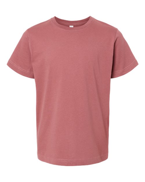 Youth Fine Jersey Tee - Rouge Front