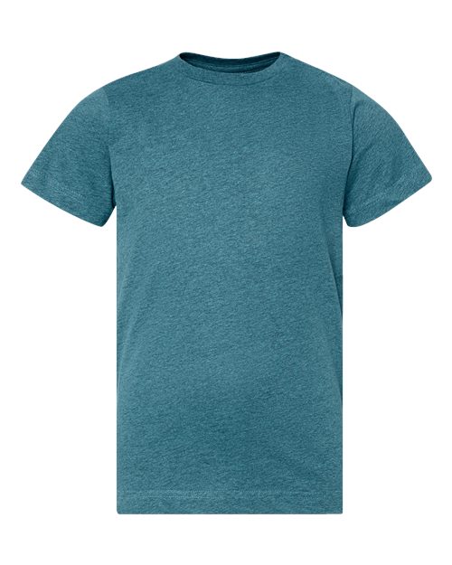 Youth Fine Jersey Tee - Surf Blackout Front