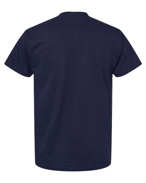 Unisex Essential-T T-Shirt - Athletic Navy Back