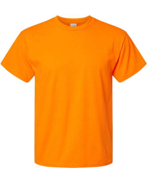 Unisex Essential-T T-Shirt - Safety Orange Front