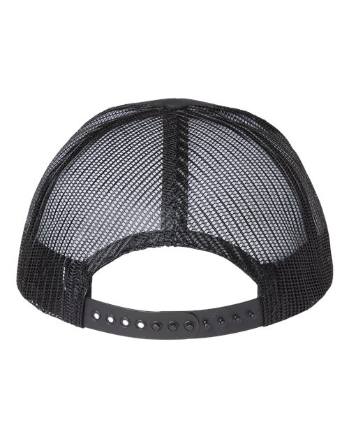 USA-Made Trucker Cap - Black Back