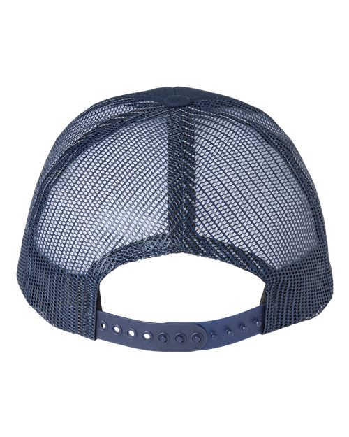 USA-Made Trucker Cap - Navy Back