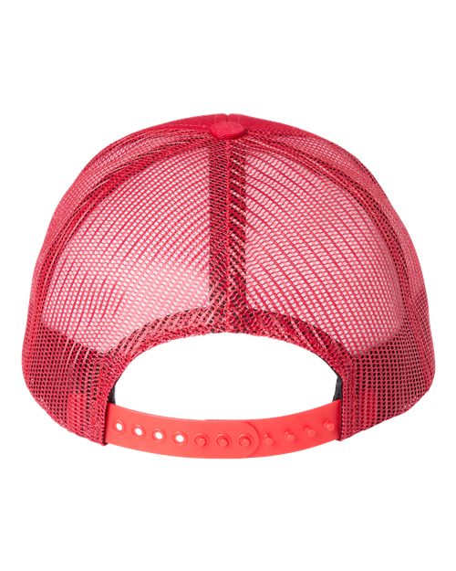 USA-Made Trucker Cap - Red Back