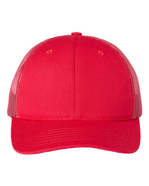 USA-Made Trucker Cap - Red Front