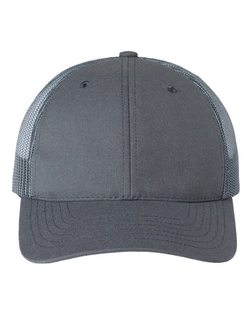 USA-Made Trucker Cap - Charcoal Front