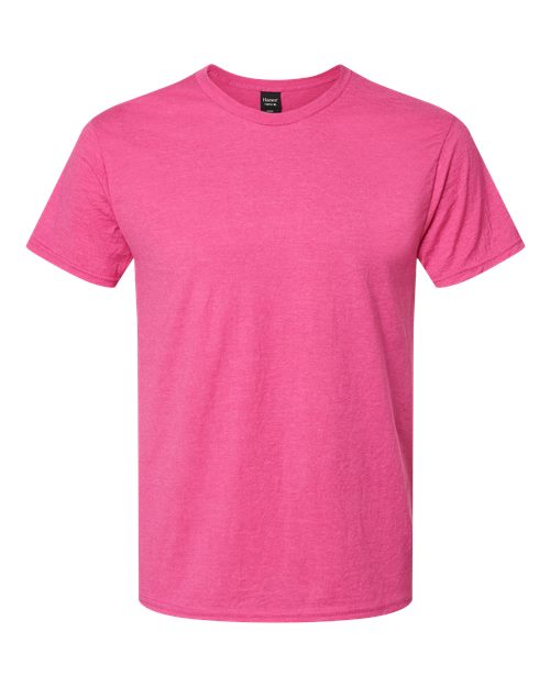 Perfect-T T-Shirt - Wow Pink Heather Front