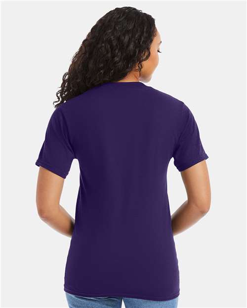 Unisex Beefy-T® T-Shirt - Grape Smash Back
