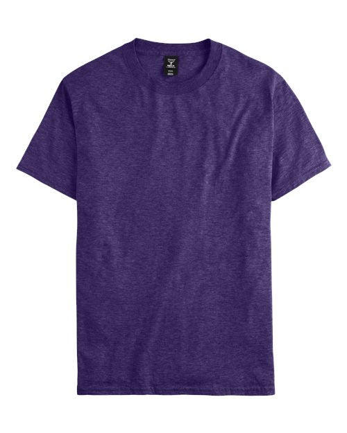 Unisex Beefy-T® T-Shirt - Grape Smash Heather Front