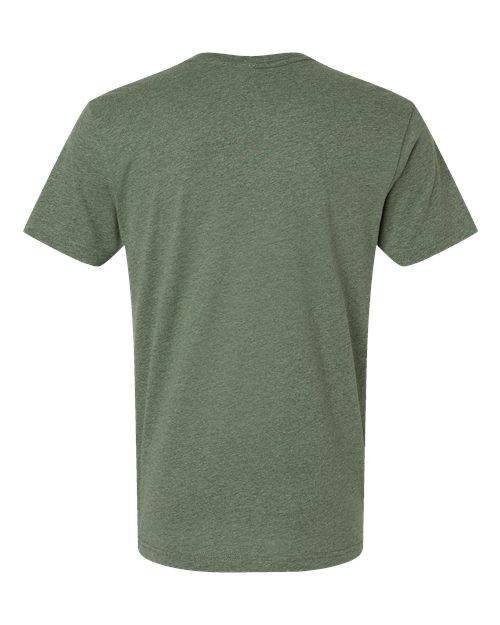 Unisex Fine Jersey Tee - Bamboo Blackout Back