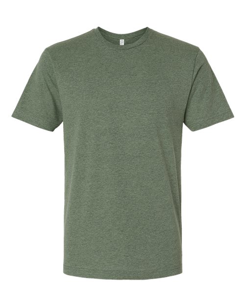 Unisex Fine Jersey Tee - Bamboo Blackout Front