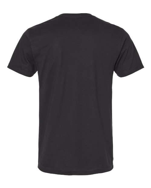 Unisex Fine Jersey Tee - Blended Black Back
