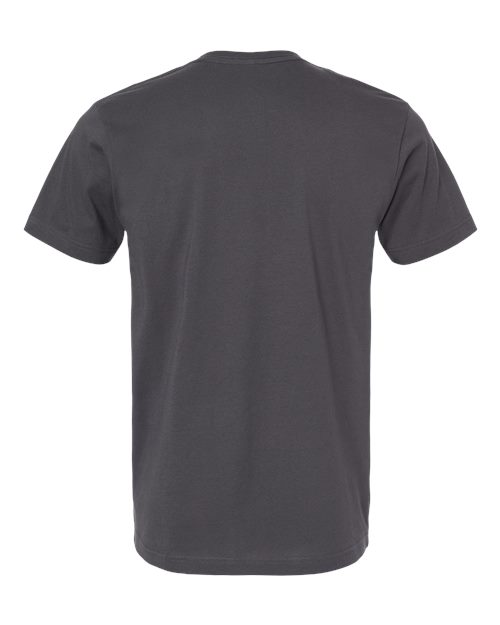 Unisex Fine Jersey Tee - Slate Back