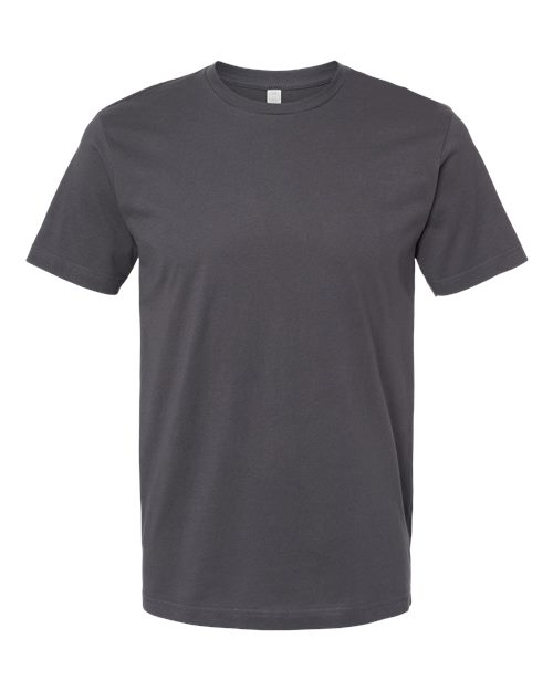 Unisex Fine Jersey Tee - Slate Front