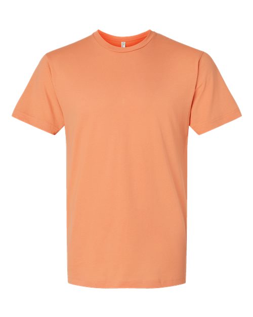 Unisex Fine Jersey Tee - Sunset Front