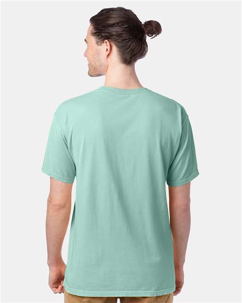 Men's Garment-Dyed T-Shirt - Honeydew Back