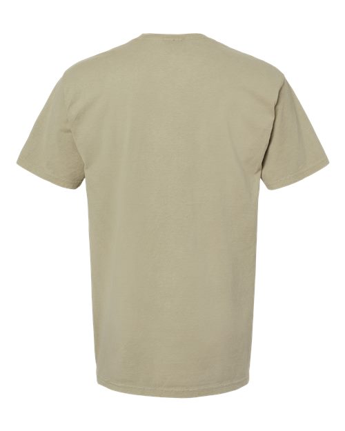 Men's Garment-Dyed T-Shirt - Faded Fatigue Back