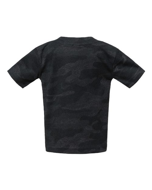Infant Fine Jersey Tee - Storm Camo Back