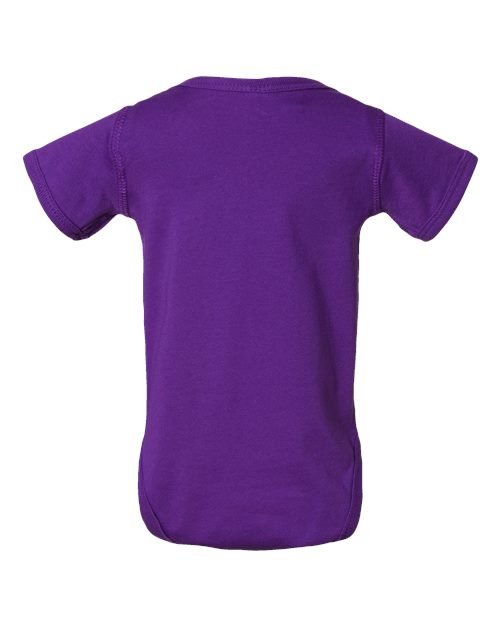 Infant Fine Jersey Bodysuit - Pro Purple Back