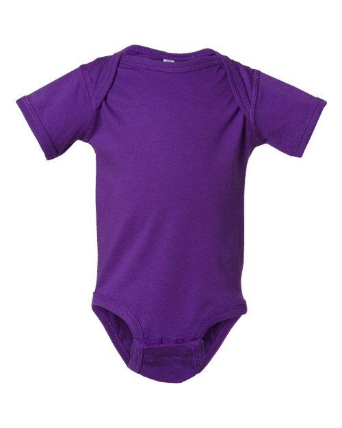 Infant Fine Jersey Bodysuit - Pro Purple Front