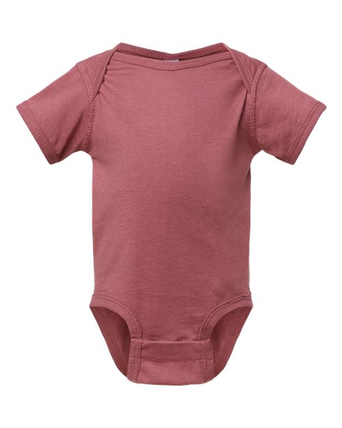 Infant Fine Jersey Bodysuit - Rouge Front
