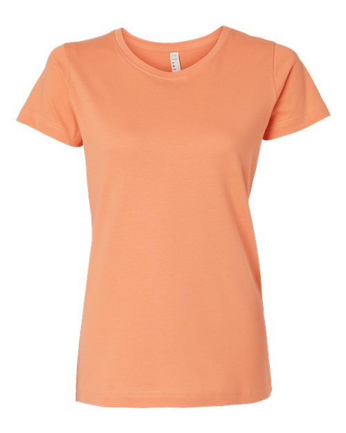 Women's Fine Jersey Tee - Sunset Front