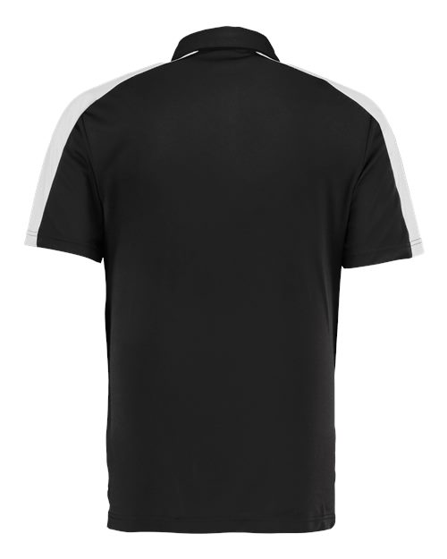 Men's Two-Tone Vital Polo - Black/ White Back