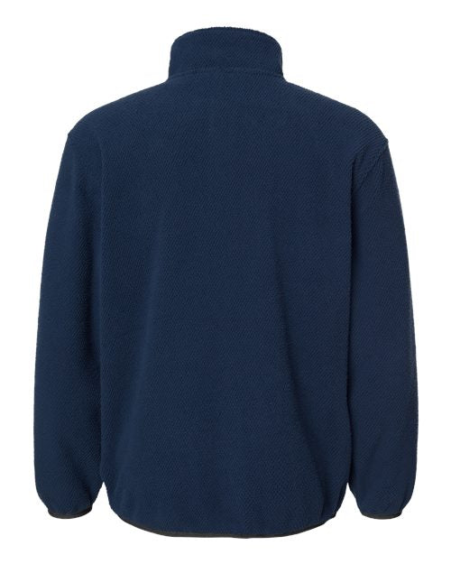 Men's Brooks Sherpa Mountain Fleece - Deep Blue Back