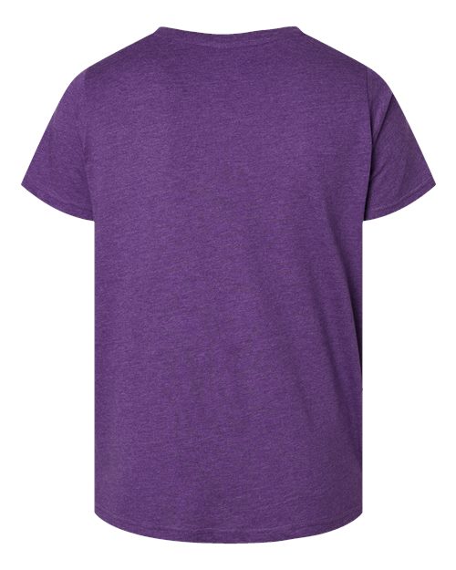 Women's Curvy Collection Fine Jersey Tee - Vintage Purple Back