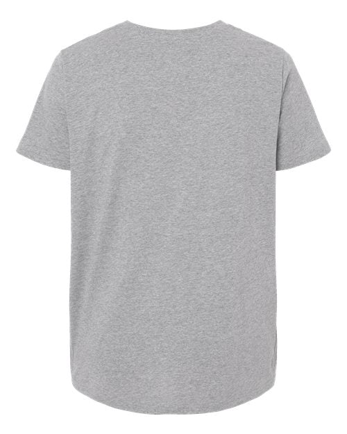 Women's Curvy Collection Fine Jersey Tee - Heather Back