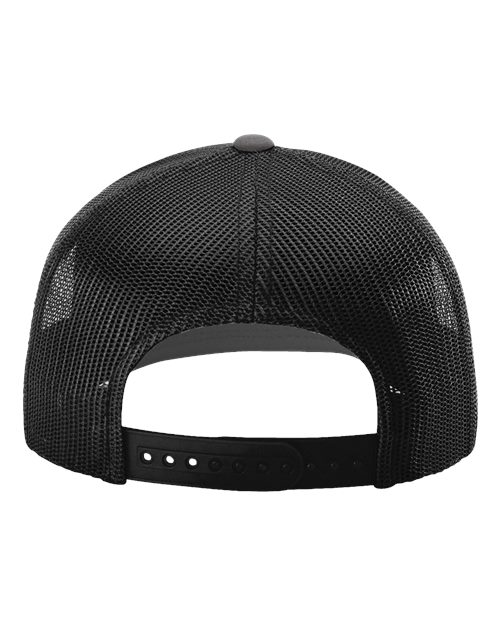 Sustainable Trucker Cap - Charcoal/ Black Back