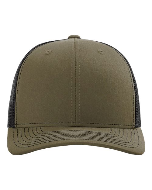 Sustainable Trucker Cap - Loden/ Black Front