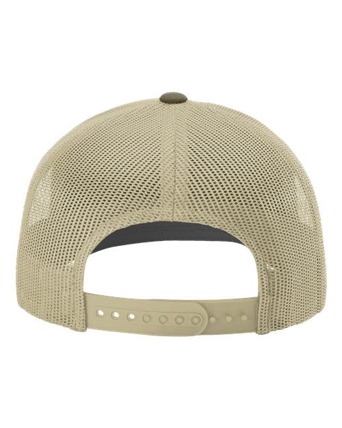Sustainable Trucker Cap - Loden/ Khaki Back